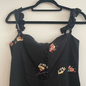 Flynn Skye Black Floral Jumpsuit